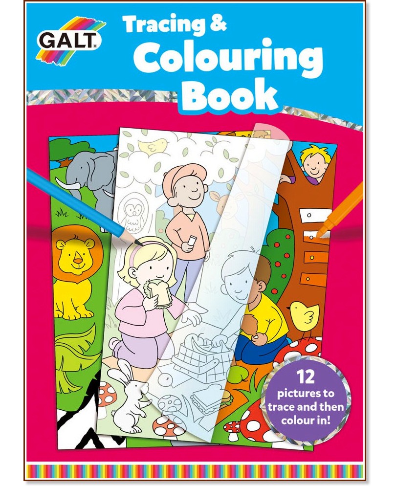 Galt:      : Tracing and Colouring Book - 