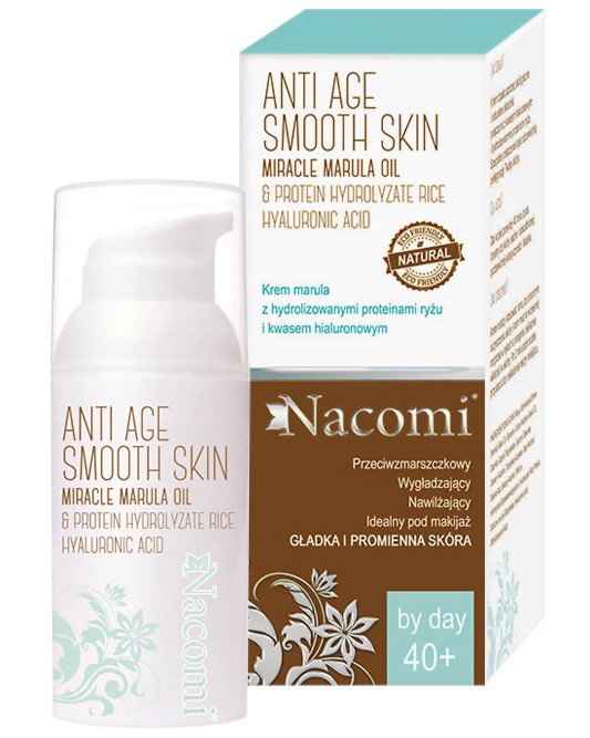 Nacomi Anti Age Smooth Skin Day Cream -      ,      - 