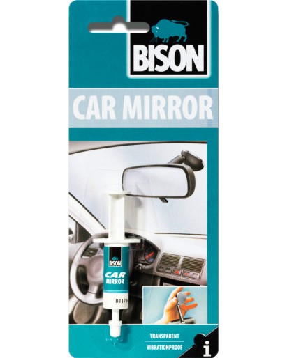 Лепило за авто огледала Bison Car Mirror Adhesive - 2 ml - 