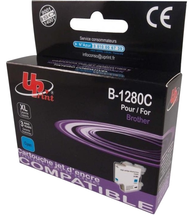 ������ � ������� �� ������� UPrint B-1280C Cyan - 1200 �������� - 