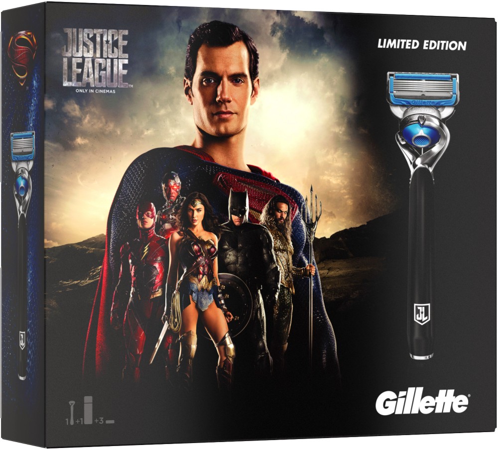     - Gillette ProShield Justice League -      - 