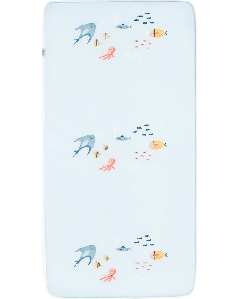 Матрак за бебешко легло Kikka Boo Fantasia Plus Матрак за бебешко легло Kikka Boo Fantasia Plus - 60 / 120 / 5 cm, oт колекцията The Fish Panda - продукт