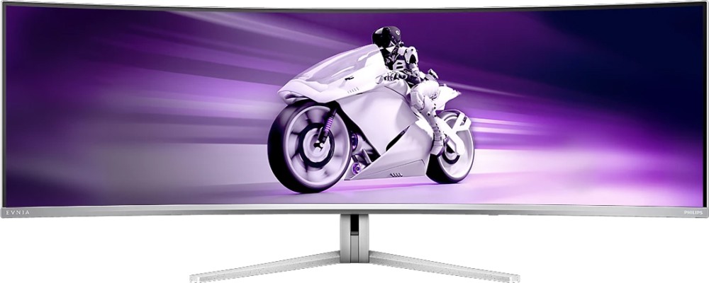 Монитор Philips 49M2C8900 Монитор Philips 49M2C8900 - 48.9", QD OLED, 240 Hz, 32:9, 5120 x 1440, 0.03 ms, HDMI, DisplayPort, USB-C, AMD FreeSync Premium Pro, NVIDIA G-Sync -