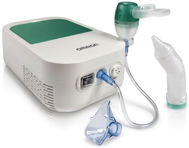 Компресорен инхалатор с аспиратор за нос Omron DuoBaby NE-C301-E - продукт