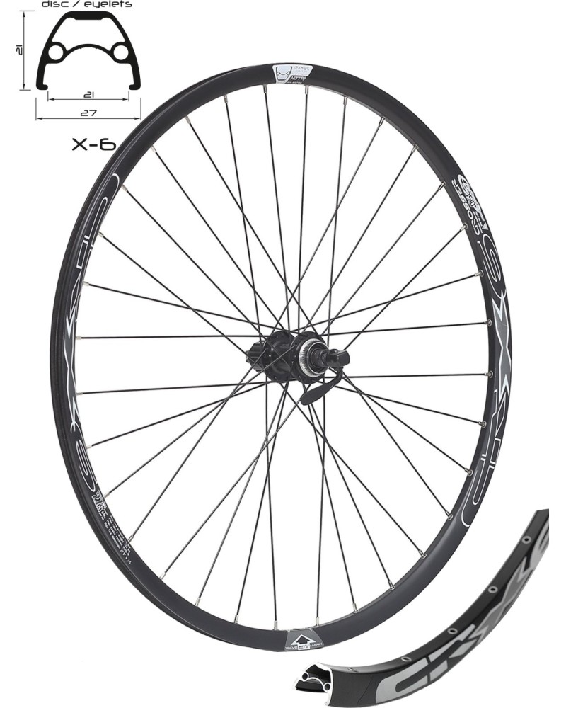   Crosser X-6 + Shimano AFHTX5058BZB -      - 