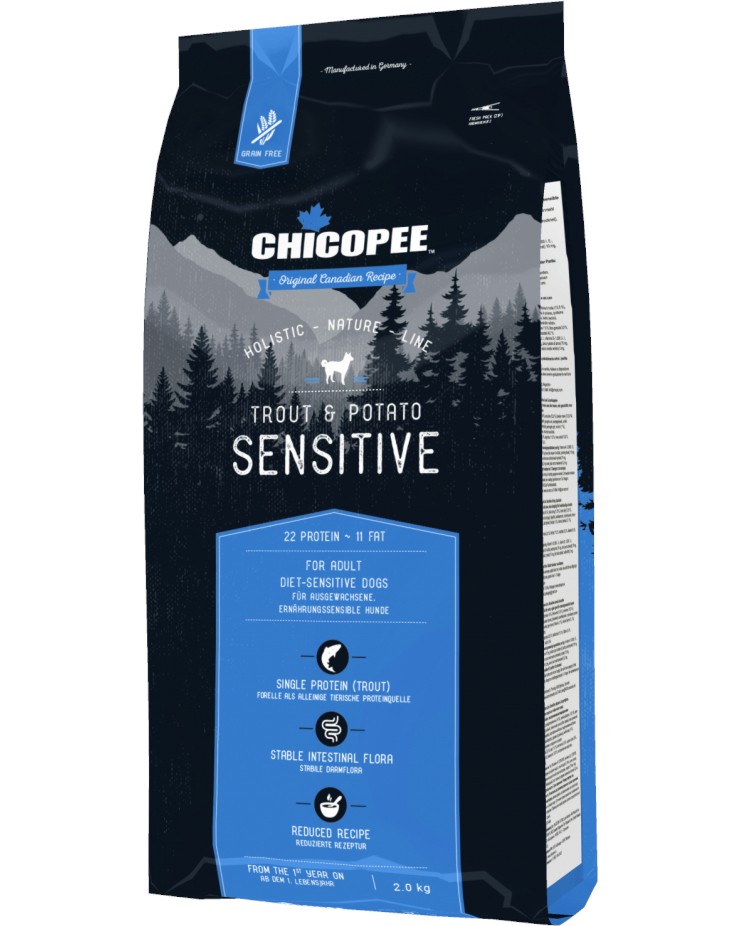        CHICOPEE Sensitive - 2  12 kg,    ,   Holistic Nature Line,    - 