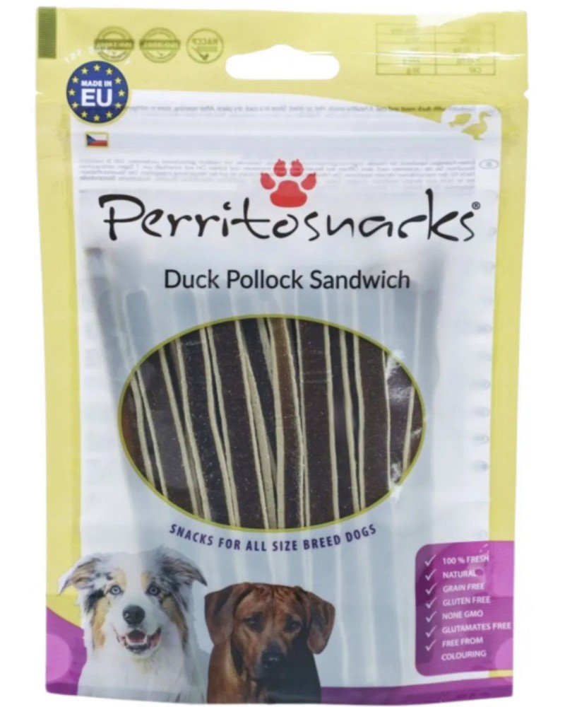    Perrito Duck Pollock Sandwich - 100 g,     - 