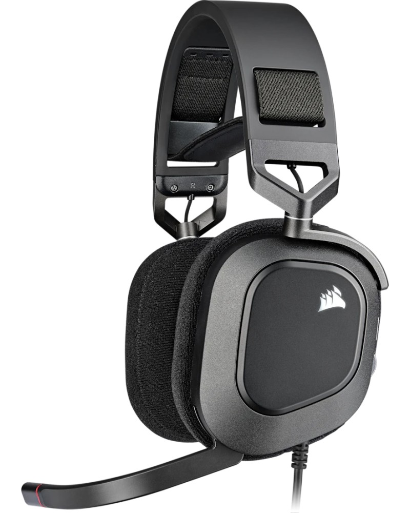 Гейминг слушалки Corsair HS80 RGB Гейминг слушалки Corsair HS80 RGB - С USB кабел 1.8 m и RGB подсветка -