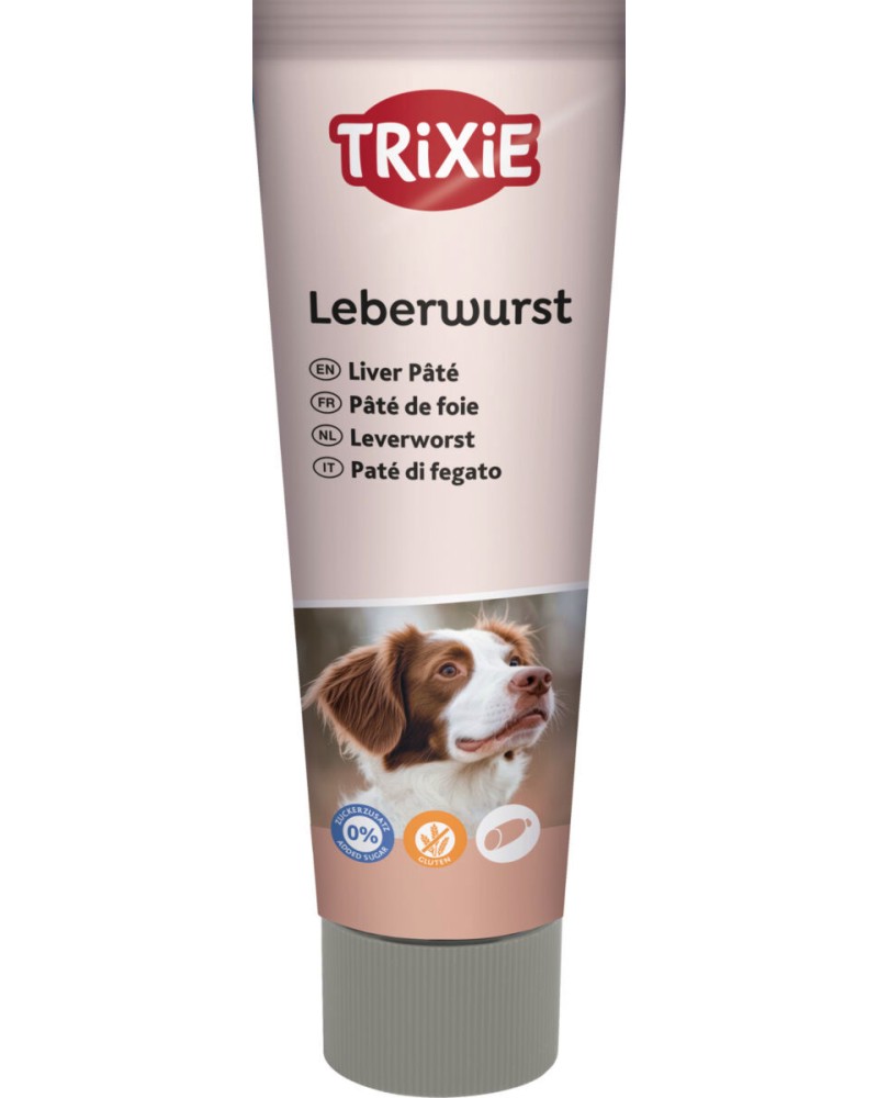 Паста за кучета Trixie Паста за кучета Trixie - 110 g, с черен дроб, от серията Premio - храна