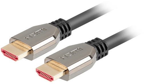  Lanberg HDMI-A 2.1 male  HDMI-A 2.1 male - 1  1.8 m - 