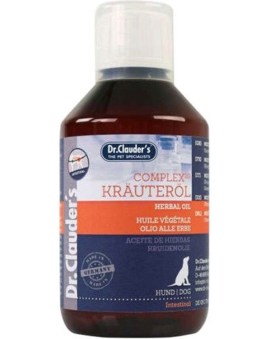 Масло от билки за кучета Dr.Clauder's Complex 20 Масло от билки за кучета Dr.Clauder's Complex 20 - 0.25 и 1 l - продукт