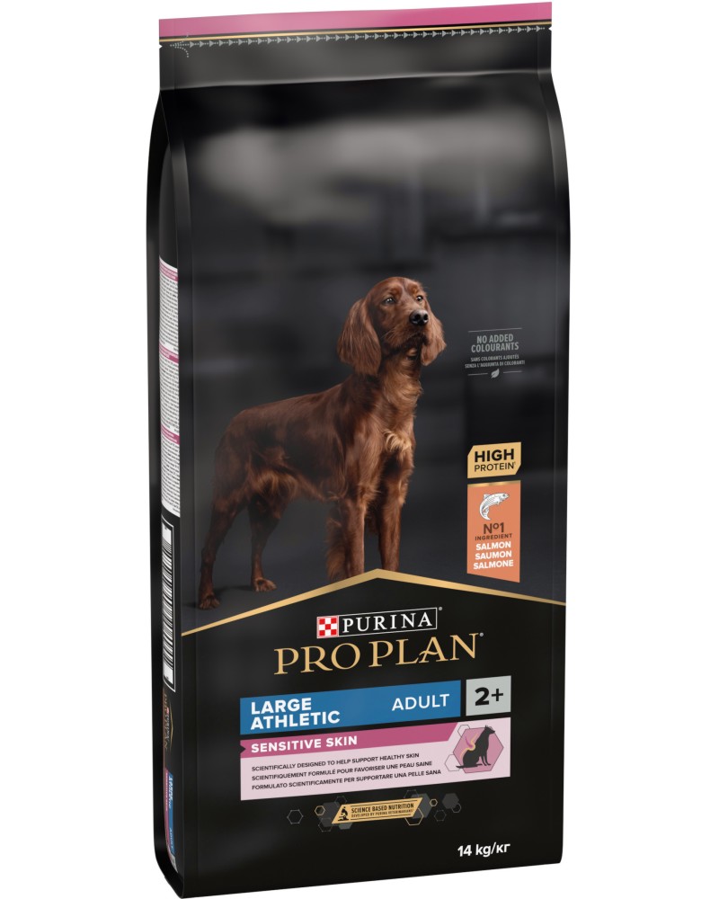        Purina Pro Plan Large Athletic Sensitive Skin Adult - 14 kg,  ,   ,  90 kg - 
