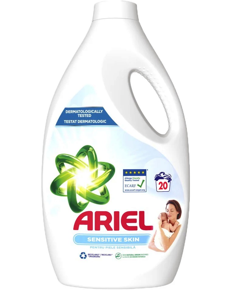 ����� ������� �������� Ariel Sensitive Skin - 1.1 l - ������� ��������