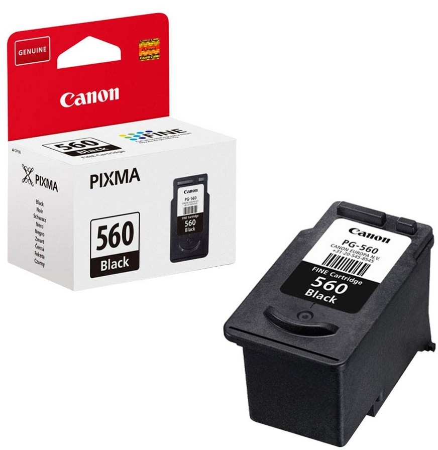 Касета с мастило за принтер Canon PG-560 Black Касета с мастило за принтер Canon PG-560 Black - 180 страници -