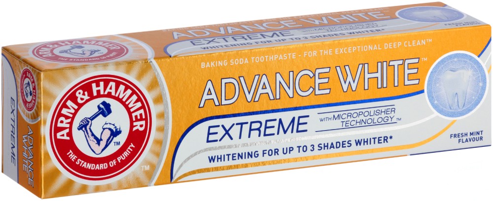Arm & Hammer Advance White Extreme Toothpaste -        25 ml  75 ml -   