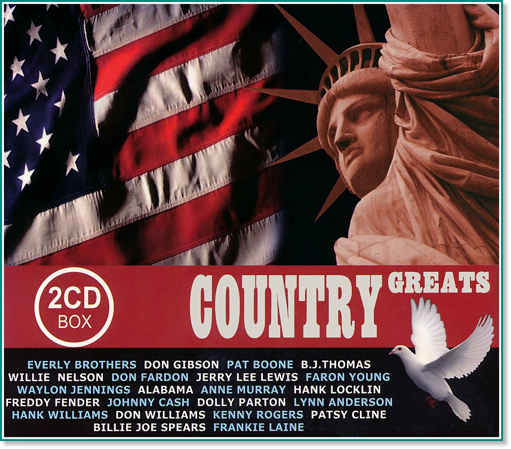 Country Greats - 50 Classics Country Super Hits - 2 CD - 