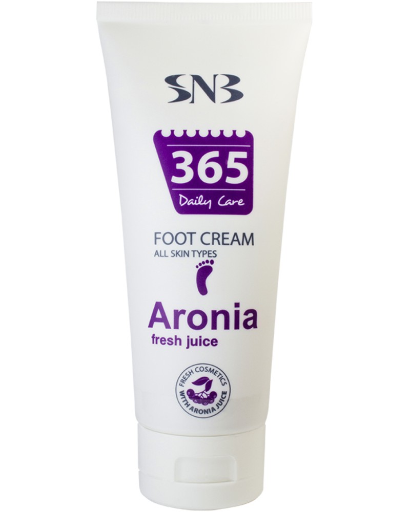 SNB 365 Daily Care Aronia Fresh Juice Foot Cream -          "365 Daily Care" - 