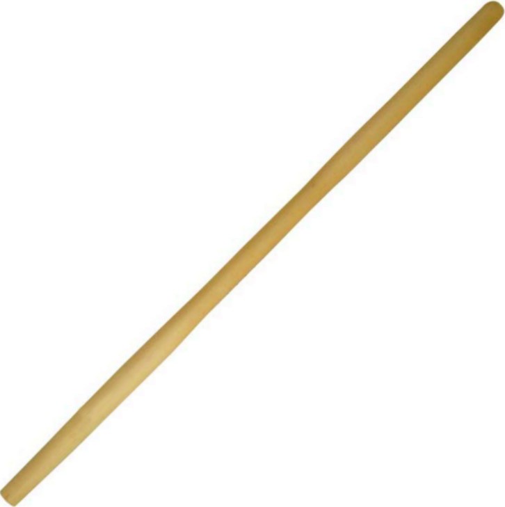 Дървена дръжка за лопата ∅ 4 cm - 120 cm - 
