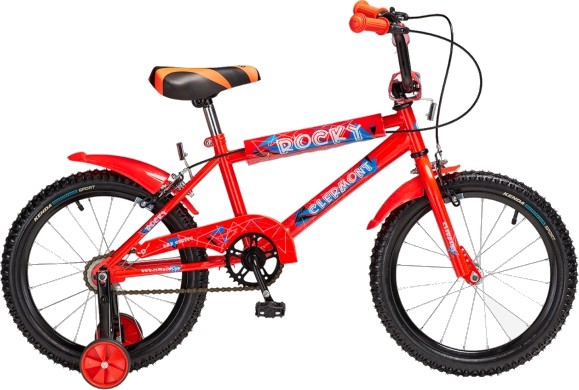 Детски велосипед Clermont Rocky 16" - С помощни колела - 