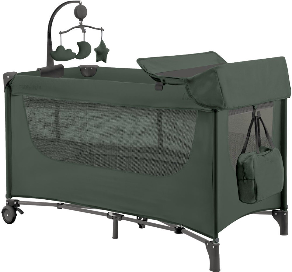 �������� ������� ����� �� ��� ���� Kikka Boo Nighty Night 2026 - �� ������ 60 x 120 cm, � ����������, ���������� � ����� - �������