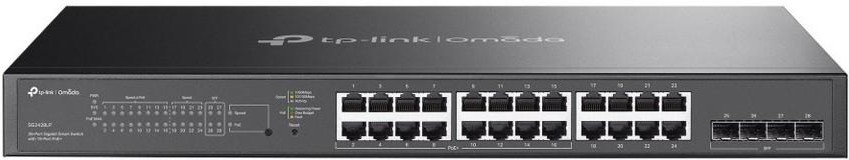 Суич Cudy SG2428LP Суич Cudy SG2428LP - 16 x 10/100/1000 Mbps PoE+ RJ45, 8 x 10/100/1000 Mbps RJ45, 4 x Gigabit SFP, 56 Gbps -