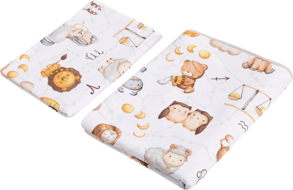 ������� ������ �������� 2 ����� Sensillo Zodiac Grey - �� ������ � ������� 60 x 120 � 70 x 140 cm - �������