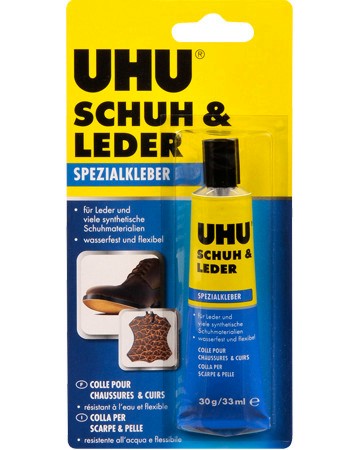 Лепило за кожа и обувки UHU - 30 g - 