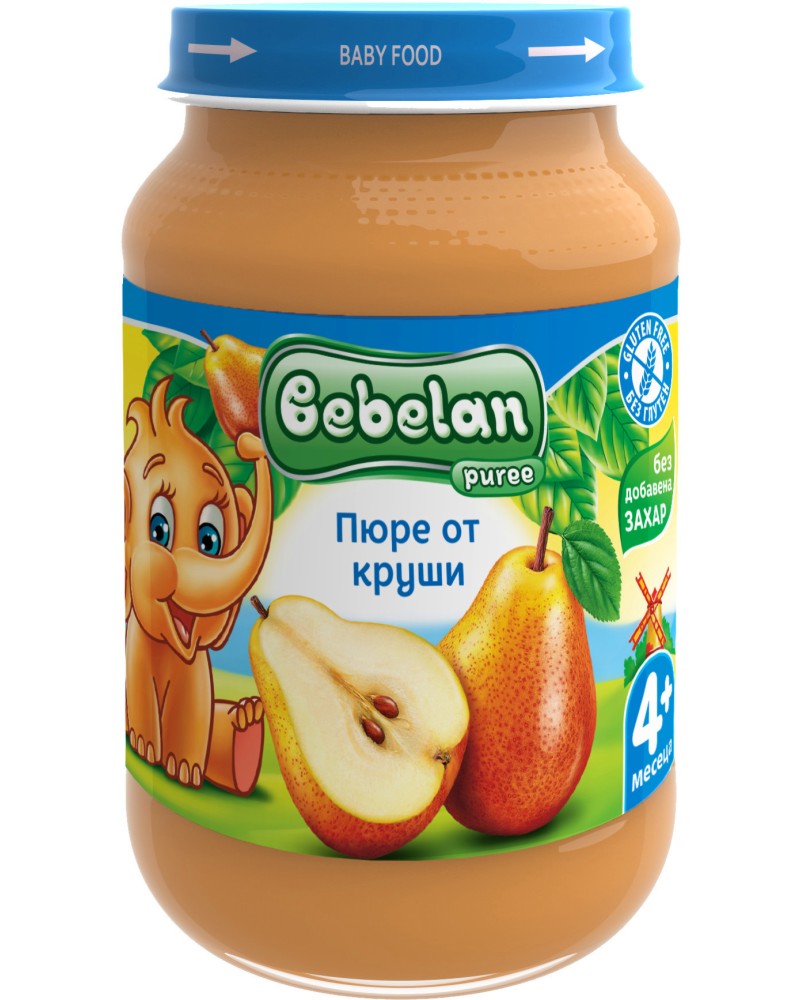    Bebelan Puree - 190 g,  4+  - 