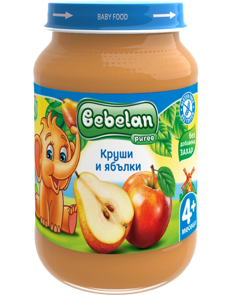      Bebelan Puree - 190 g,  4+  - 