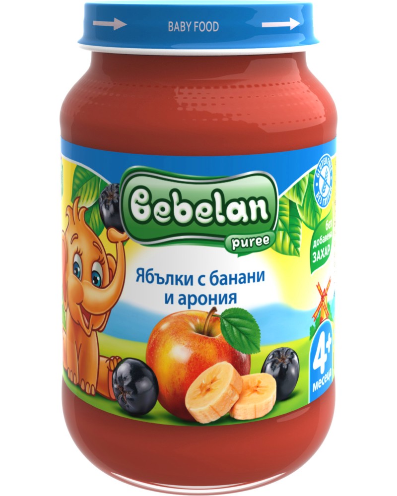        Bebelan Puree - 190 g,  4+  - 