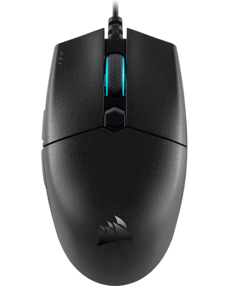 Гейминг мишка Corsair Katar Pro Ultra-Light Гейминг мишка Corsair Katar Pro Ultra-Light - С 6 бутона и RGB подсветка -