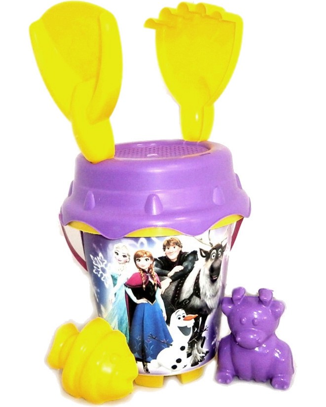 Комплект за игра с пясък - Замръзналото кралство Комплект за игра с пясък - Замръзналото кралство - играчка