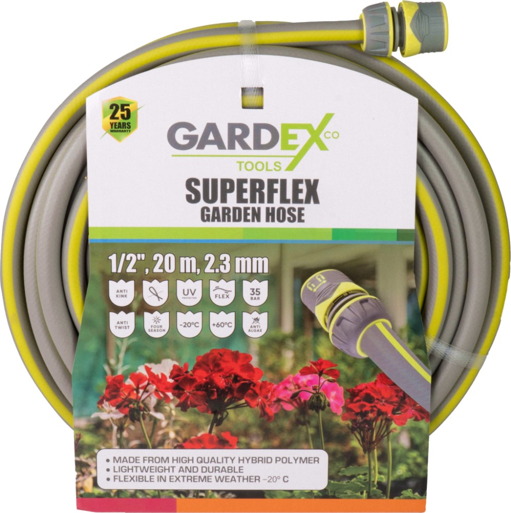   ∅ 1/2" Gardex - 20 - 50 m   Superflex - 