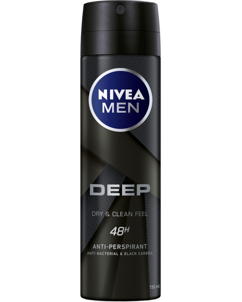 Nivea Men Deep Dry & Fresh Anti-Perspirant -        Deep - 