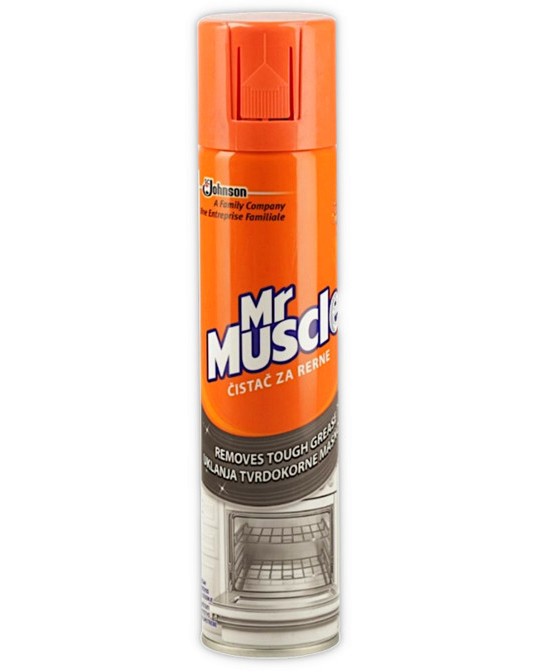 Почистващ препарат за фурни Mr Muscle Почистващ препарат за фурни Mr Muscle - 300 ml - почистващ препарат