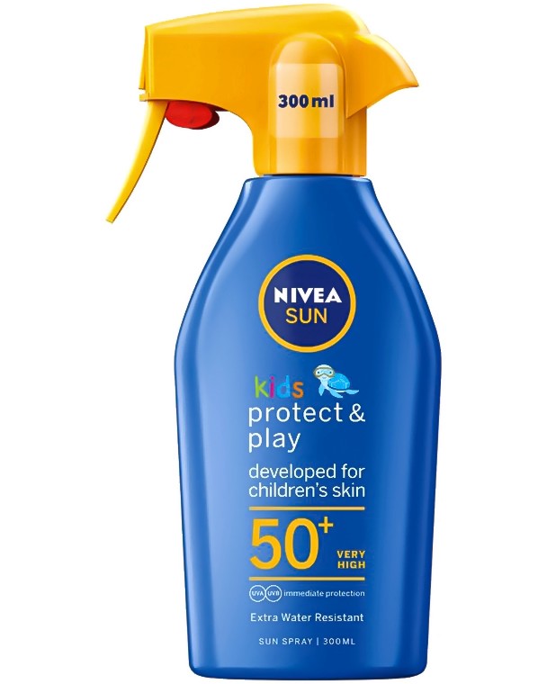 Nivea Sun Kids Moisturizing Trigger Sun Spray SPF 50+ -       Sun - 