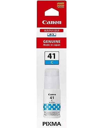 Мастило за принтер Canon GI-41 Cyan Мастило за принтер Canon GI-41 Cyan - 7700 страници -