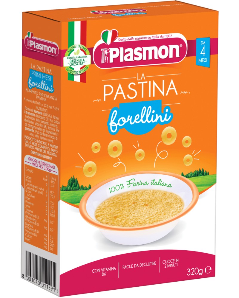   Plasmon Forellini - 320 g,  4+  - 