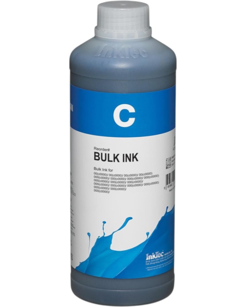 Мастило за принтер InkTec E0019-01LC Cyan Мастило за принтер InkTec E0019-01LC Cyan - 1 l, 4500 страници -