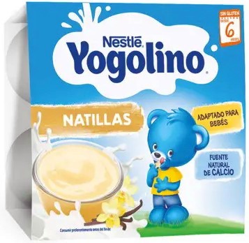 Млечен десерт ванилия Nestle Yogolino - 4 х 100 g, за 6+ месеца - продукт