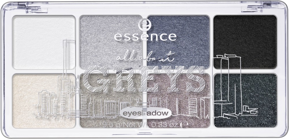 Essence All About Greys Eyeshadow -   8     - 