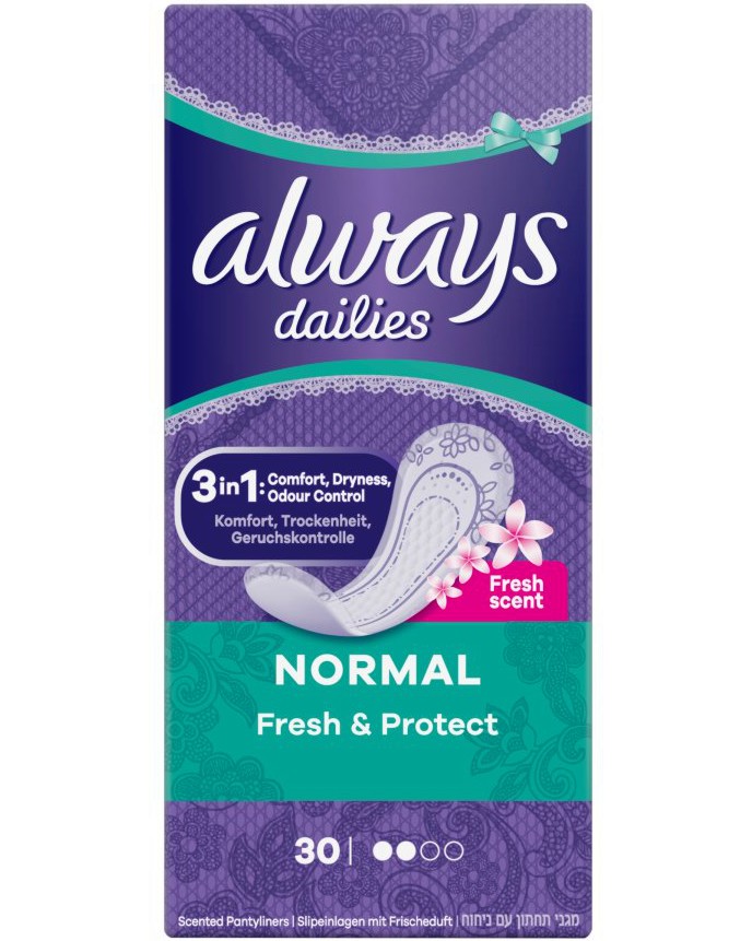Always Dailies Fresh & Protect Normal - 30  58     -  