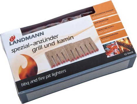 Разпалки за барбекю Landmann - 12 броя - 