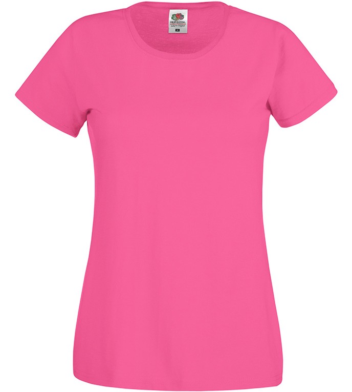   Fruit of the Loom - Fuchsia - 100% ,   Lady Fit Original - 