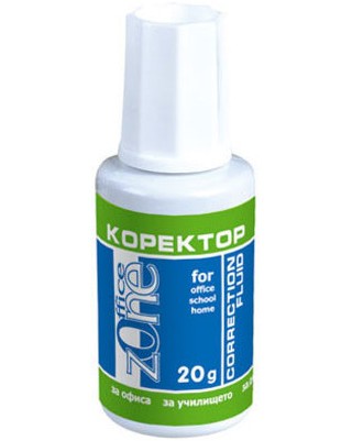 Течен ацетонов коректор OfficeZone Течен ацетонов коректор OfficeZone - 20 g -