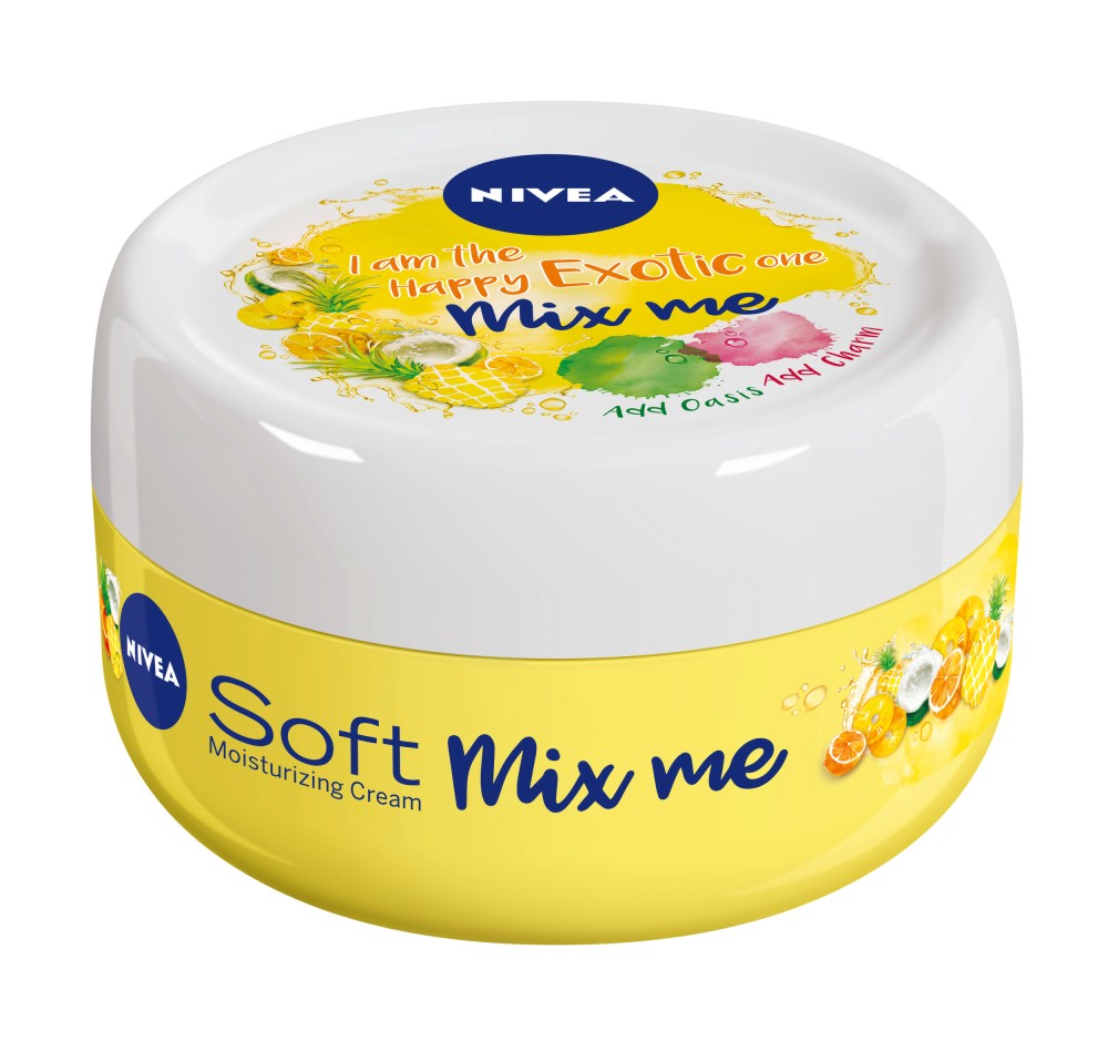 Nivea Soft Mix Me Happy Exotic Moisturizing Cream -              "Mix me" - 