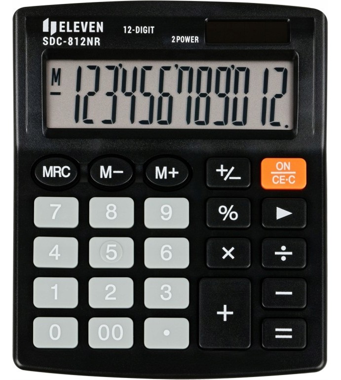 Настолен калкулатор 12 разряда Eleven SDC-812N Настолен калкулатор 12 разряда Eleven SDC-812N -