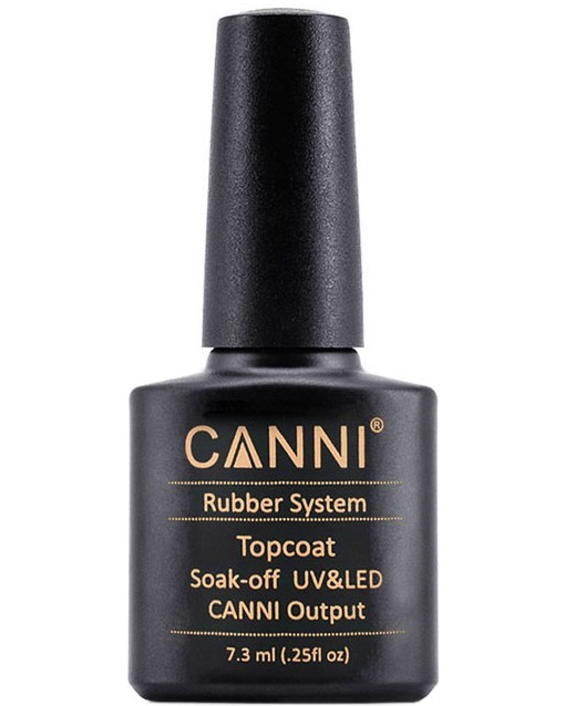 Canni Rubber System Top Coat UV & LED -     - 