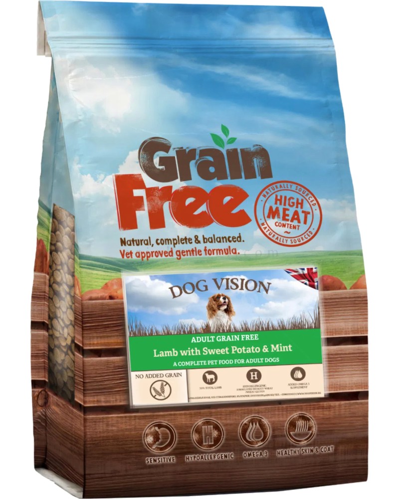        DOG VISION Grain Free Adult - 2 ÷ 12 kg,  ,    ,  1 ,    - 