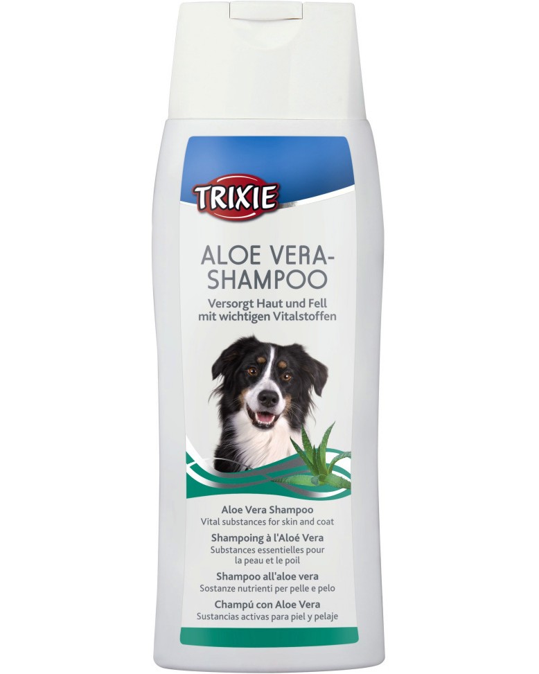 ������� �� ������ � ������������ ���� Trixie Aloe Vera Shampoo - 250 ml, � ���� ���� - �������